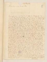 2 vues  - Chamier, Daniel. Lettre autographe signée à Louis Tronchin.- [lieu déchiré], 6 juillet 1697 (ouvre la visionneuse)