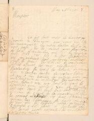 6 vues  - Neville, Grey. Lettre autographe signée à Louis Tronchin, par l\'entremise de son fils [Antoine Tronchin].- [Londres], 26 mai 1701 (ouvre la visionneuse)