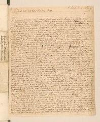 4 vues  - Masson, J. Lettre autographe signée à Louis Tronchin, en réponse à la lettre précédente.- Londres, 2 avril 1703 ancien style (ouvre la visionneuse)