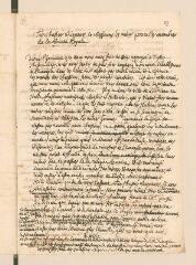 4 vues  - Minute d\'une lettre de Louis Tronchin et Jean-Alphonse Turrettini à la Société Royale de Londres.- Genève, 17 mars 1705 (ouvre la visionneuse)