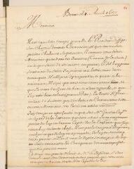 4 vues  - [Pierre Le Brodeur, sieur de] Desmarestz. Lettre autographe signée avec cachet à Louis Tronchin.- Berne, 7 avril 1680 (ouvre la visionneuse)