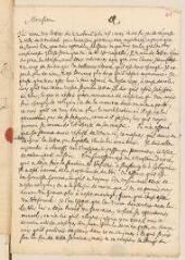 4 vues  - Tronchin, Louis. Lettre autographe signée avec cachet à [Pierre Le Brodeur, sieur de] Desmarestz.- Genève, 27 avril 1680 (ouvre la visionneuse)