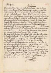 2 vues  - Tronchin, Louis. Lettre autographe signée à [Pierre Le Brodeur, sieur de] Desmarestz.- Genève, 4 juin 1680 (ouvre la visionneuse)