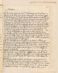 4 vues  - Tronchin, Louis. Lettre autographe signée à [Pierre Le Brodeur, sieur de] Desmarestz.- Genève, 15 juin 1680 (ouvre la visionneuse)