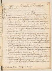 8 vues  - [Pierre Le Brodeur, sieur de] Desmarestz. Lettre autographe signée à Louis Tronchin.- Zurich, 12 juillet 1680 (ouvre la visionneuse)