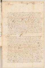 4 vues [Pierre Le Brodeur, sieur de] Desmarestz. Lettre autographe signée à Louis Tronchin.- Berlin, 17/27 novembre 1680