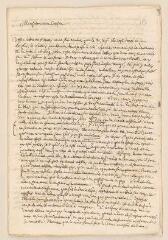 4 vues  - Tronchin, Louis. Lettre autographe signée avec cachet à Daniel Chamier, ministre, à Neuchâtel.- 24 mars 1688 (ouvre la visionneuse)