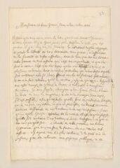 4 vues  - Tronchin, Louis. Lettre autographe signée avec cachet d\'une lettre à [David] Wyss.- Genève, 15 septembre 1674 (ouvre la visionneuse)