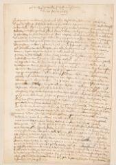 2 vues  - Tronchin, Louis. Minute d\'une lettre à [Daniel] de Superville, proposant à Saumur.- 20 février 1683 (ouvre la visionneuse)