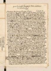 8 vues  - Discours pour le Conseil Général le 5 novembre 1699 sur l\'élection du lieutenant et du procureur général (ouvre la visionneuse)