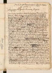 4 vues  - Discours pour le Conseil Général le 5 janvier 1690 pour l\'élection des syndics (ouvre la visionneuse)