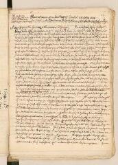 4 vues  - Discours pour le Conseil des Deux-Cents le 1er novembre 1690 sur l\'élection du lieutenant et des deux auditeurs. Ne fut pas prononcé (ouvre la visionneuse)