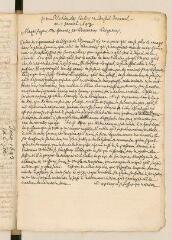 4 vues  - Discours pour le Conseil Général le 1er janvier 1693 sur l\'élection des syndics. Différent du précédent. Inachevé. (ouvre la visionneuse)