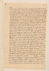 8 vues  - Bèze, Théodore de. Minute de lettre, dictée à Catherine Plan, à Jean de Serres.- Genève, 5/15 février 1598 (ouvre la visionneuse)