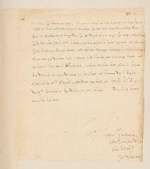 2 vues  - Serres, Jean de. Lettre autographe signée à [Théodore de Bèze].- Nîmes, 16/26 avril [1595] (ouvre la visionneuse)