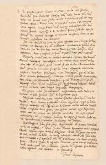 30 vues  - Grynaeus, Johann Jakob, antistès de Bâle. 15 lettres autographes signées à Théodore de Bèze.- (ouvre la visionneuse)