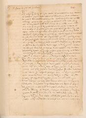 4 vues  - Bèze, Théodore de. Copie, de la main du secrétaire de Bèze, de 2 lettres au prince Porcien et à sa femme.- Genève, 3 avril 1566 (ouvre la visionneuse)