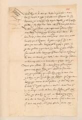 6 vues  - [Bèze, Théodore de]. 2 copies d\'une même lettre à [Jean de] Sponde.- Genève, 25 juillet 1584 (ouvre la visionneuse)