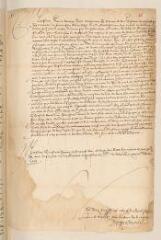 4 vues  - Le Noble, Jean, contrôleur de Dieppe, sieur de Grosmenil. Lettre autographe signée à Théodore de Bèze.- Sedan, 24 octobre 1580 (ouvre la visionneuse)