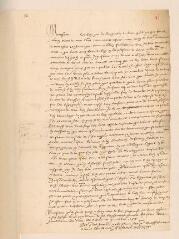 2 vues  - Mermet, Antoine. Lettre autographe signée à Théodore de Bèze.- Nérac, 9/19 octobre 1598 (ouvre la visionneuse)