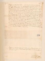 2 vues  - Cassegrain, Théophile. Lettre autographe signée à Théodore de Bèze.- Pont-de-Veyle, 13/23 décembre 1598 (ouvre la visionneuse)