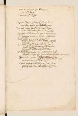 4 vues  - Brouillon d\'une pièce de vers de compliment pour Vincent Minutoli, intitulée \'Pour Mr Minutoli fait recteur, 21 novembre 1683. Jeannot en 3e classe\'.- 21 novembre 1683 (ouvre la visionneuse)