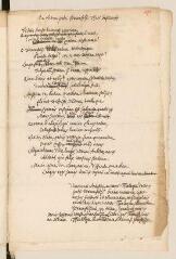 2 vues  - Brouillon autographe d\'une pièce de vers de Louis Tronchin à la mort de Pierre Werenfels, théologien de Bâle.- \'nonis septembr[is]\' [5 septembre] 1703 (ouvre la visionneuse)
