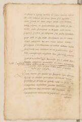 5 vues Copie du début d'une lettre de la Classe de Lausanne à l'Eglise de Berne pour demander la convocation d'un synode.- 18 août 1557
