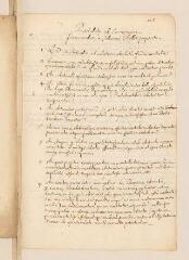 4 vues Manuscrit autographe de Jean Mellet, pasteur de l'Eglise réformée de Sainte-Marie-aux-Mines.- 10/20 octobre 1662