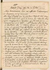 4 vues  - Auteur non identifié. Extrait d\'une lettre, non signée.- [Lausanne], 2 juillet 1722 (ouvre la visionneuse)