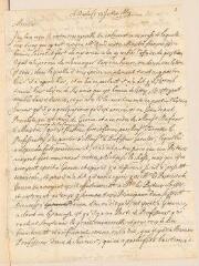 2 vues  - Thellusson, Jean. Lettre autographe signée à Louis Tronchin.- Bâle, 23 juillet 1669 (ouvre la visionneuse)