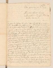 8 vues Doladilhe, Jean Jacques. 2 lettres autographes signées avec cachet à Antoine Tronchin.- Genève, 16 et 17 juillet 1713