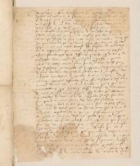 4 vues  - Copie d\'une lettre des ministres de Genève aux Seigneurs de Berne \'pour remédier aux scandales\'.- Genève, 15 février 1555 (ouvre la visionneuse)