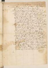6 vues 3 lettres de [Hans Franz Naegeli], avoyer et Conseil de Berne, à Pierre Viret, avec traces de cachet.- [Berne], 30 décembre 1556, 30 août 1557 et 11 octobre 1557