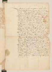 2 vues Lettre de [Hans Franz Naegeli], avoyer et Conseil de Berne, à la Classe de Lausanne, avec trace de cachet.- [Berne], 6 avril 1558