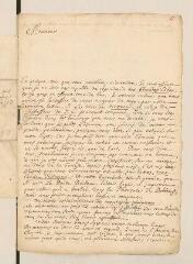 4 vues Merlat, Elie. Lettre autographe signée avec cachet à Jacques Ingrand.- Lausanne, 4 mars 1690