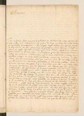 4 vues Merlat, Elie. Lettre autographe signée avec cachet à Jacques Ingrand.- Lausanne, 8 août 1689