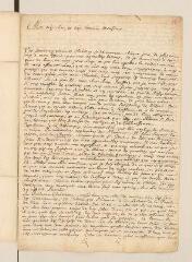 4 vues Lettre autographe signée d'Elie Merlat à Jacques Ingrand.- Lausanne, 10 avril 1690