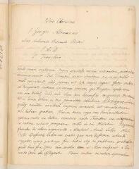 4 vues Tronchin, Louis [II]. Copie d'une lettre à Johann Georg Altmann.- Genève, 1er juillet 1738
