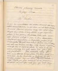14 vues Tronchin, Louis [II]. Minute en partie autographe d'une lettre à Johann Georg Altmann, contenant des renseignements biographiques sur les professeurs de l'Académie de Genève.- sans date