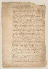 22 vues Diatribe, non signée, contre [Matthieu ] de Launoy et [Henderick] Pennetier.- sans lieu, [vers 1578]