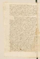 3 vues  - Copie d\'une lettre du Sénat de Berne à la Classe de Lausanne sur la prédestination.- 3 avril 1555 (ouvre la visionneuse)