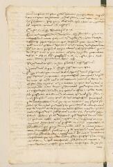 1 vue  - Copie de la réponse du Sénat de Berne aux revendications précédentes.- 15 avril 1553 (ouvre la visionneuse)