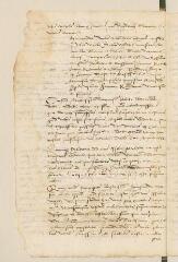 2 vues Copie de la réponse du Sénat de Berne à la Classe de Lausanne.- 3 août 1558