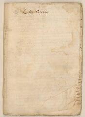 100 vues 2e partie d'une dissertation théologique, d'une main non identifiée, avec des additions marginales de la main de Louis Tronchin datées du 26 mars 1704