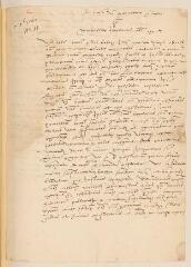 4 vues  - 2 actes de procédure contre Michel Imperial alias Coginem à la suite de son crime d\'hérésie.- 17 septembre 1565 (ouvre la visionneuse)