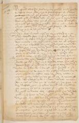2 vues  - Minute d\'une lettre des pasteurs de l\'Eglise de Genève à l\'Eglise réformée de Grenoble.- Genève, 24 août 1566 (ouvre la visionneuse)
