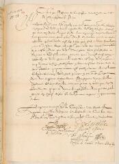 4 vues  - Lettre du Consistoire de La Rochelle au prince [Henri Ier de Condé].- Saint-Jean, 12 juin 1578 (ouvre la visionneuse)