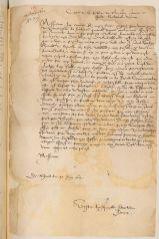 2 vues  - Copie d\'une lettre de [Jérémie] Ferrier au synode national de Privas.- Nîmes, 22 juin 1612 (ouvre la visionneuse)