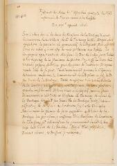 2 vues  - Extrait des actes du synode national de La Rochelle, signés \'Blet, president\', \'Durant, adjoint\' et \'Boysseul, secretayre\'.- 19 avril 1616 (ouvre la visionneuse)